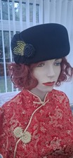 Major wear black - felt, feather