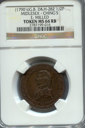 1790 penny conder - ½,