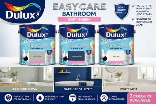 Dulux easycare bathroom soft - bathroom,