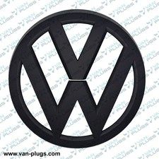 VW Crafter 2017-on Grille Badge Matt Black