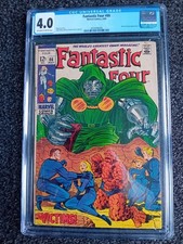 FANTASTIC FOUR #86 CGC 4.0