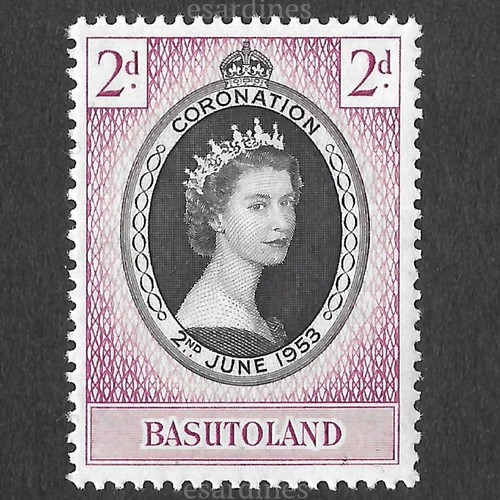 Basutoland 1953 qeii - 1953,