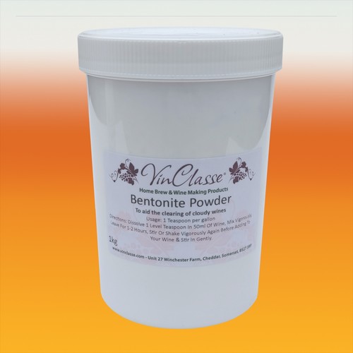 Vinclasse bentonite 1kg bulk - -,