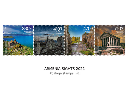 Stamps armenia sights 2021 4 - stamps,