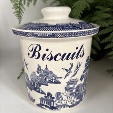 Vintage Retro Ceramic Blue &