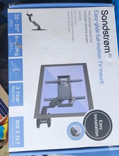 Sandstrom SFMGL18 Full Motion TV Wall Mount - Black 32-55" TV's