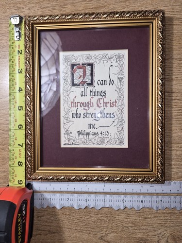 Vtg small framed - framed, art