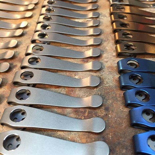 Titanium deep carry pocket - titanium,