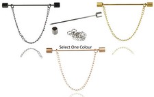 Mens Collar Pin Screw Tip