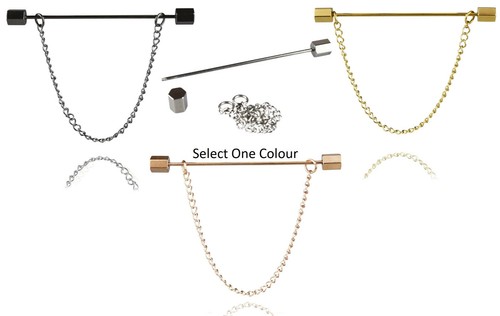 Men collar pin - collar, tie