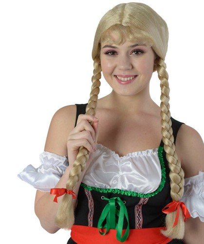 Cowgirl pigtail blonde - pigtail, bo