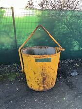 Conquip 500 Litre Concrete Lifting Tub Pot Equipment Crane Skip Mortar £400+vat