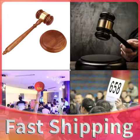 Walnut wooden gavel sound - wooden,