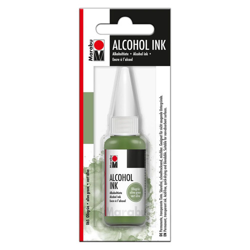 Marabu alcohol ink 20ml - alcohol, olive