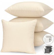 4 x Luxury Plain Chenille