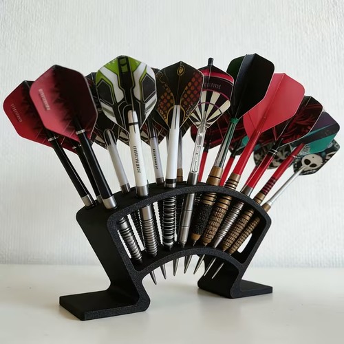 Slot dart storage rack - dart,