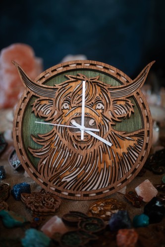 Multi layer highland cow - highland, wall