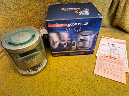 Goodmans gcdr1950r stereo - goodmans,