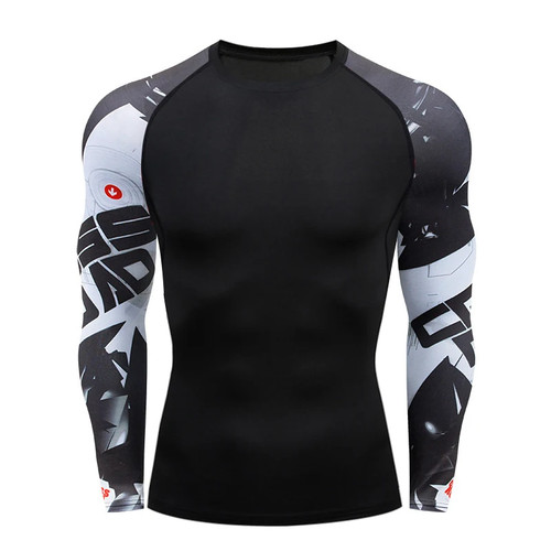 Mma compression rashguard - rashguard, long