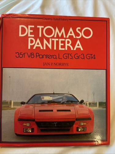 Tomaso pantera book 351 v8 - book,