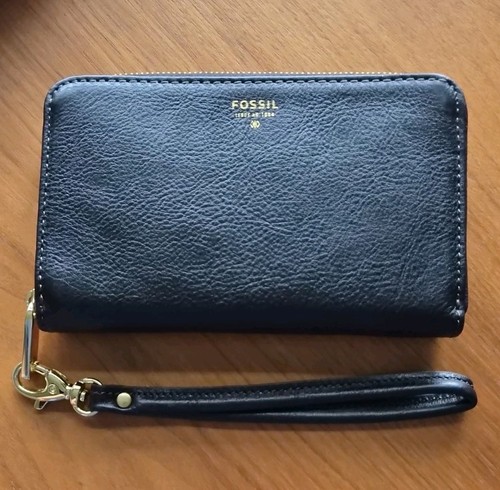 Fossil wallet real - wallet, leather