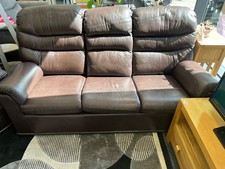 Plan leather suite with - g,