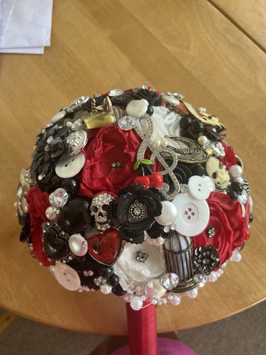 Handmade bridal brooch and - bridal,