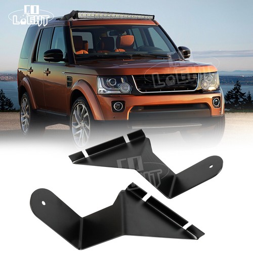 Galvanised light bar brackets - light,