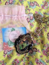 Tarina Tarantino Wicked Witch My Pretty Cameo Pendant Skull Chain Rare Y2k 2000s