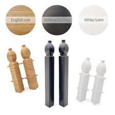 uPVC Plastic Skirting Board 5m Roomline Torus Ogee Board 100mm 4" & 150mm 6" PVC