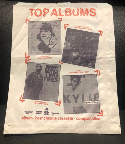 Vintage record store - vintage, paper