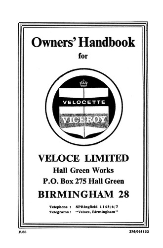 Velocette viceroy - velocette,