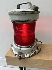 Antique Maritime Ships Light  Copper Ship Navigation Lantern ,  JH PETERS Lamp