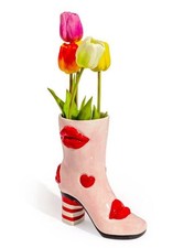 Pink & Red Decorative Boot