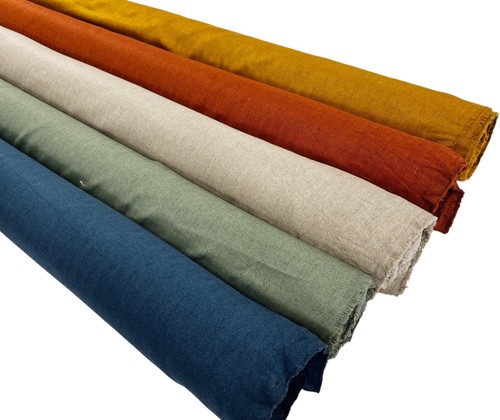 Herringbone tweed curtain - herringbone,