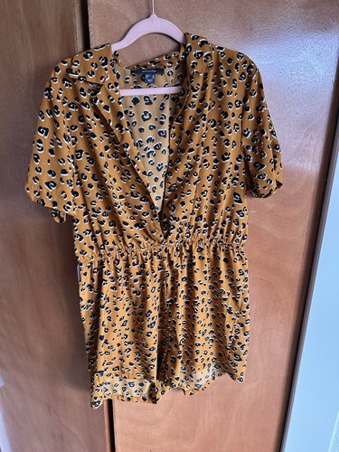 Primark playsuit leopard print - primark,