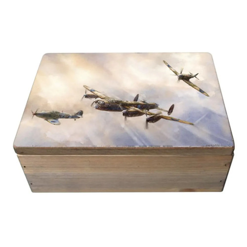 Hms victory box - victory, 15x10cm
