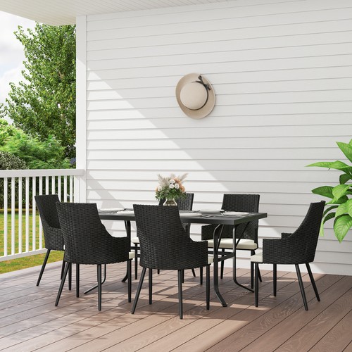 Seater rattan dining - seater,