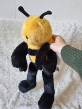 Vintage 1999 Manhattan Toy Company Floppy Bee Soft Toy Plush Retired Approx 16" 