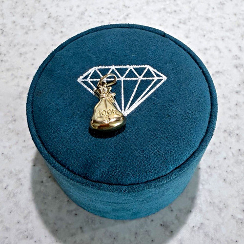 9ct yellow gold money - yellow,