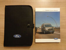 Ford Transit Owners Handbook/Manual and Wallet 13-18
