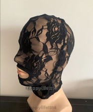 Halloween Black/white/Red Lace