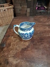 Spode blue italian milk jug - spode,