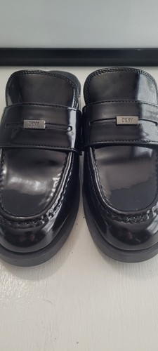 Dnky womens black shiney - black,