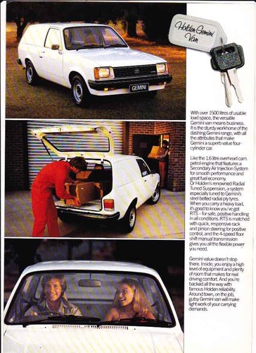 1982 holden gemini van - 1982, 2