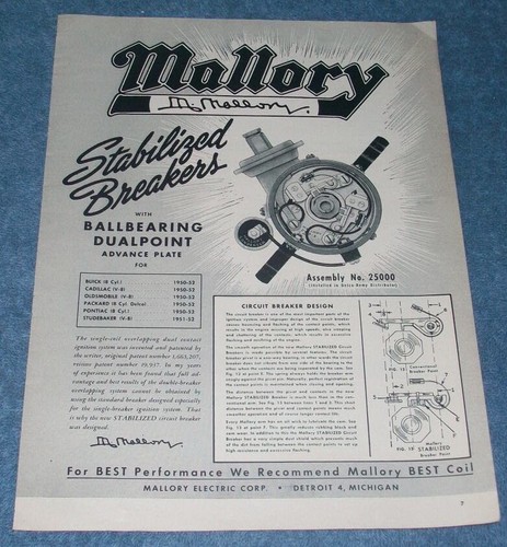 1953 mallory stabilized - 1953,