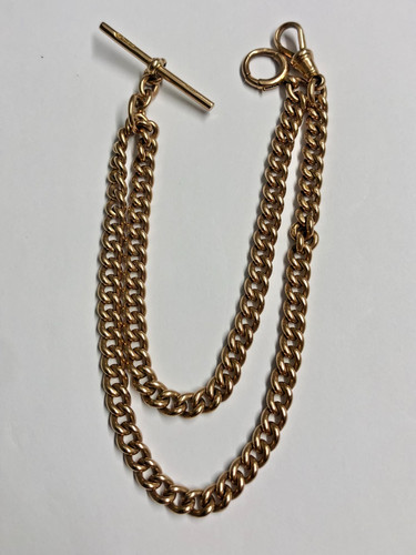 Heavy weight antique 9ct solid - heavy,