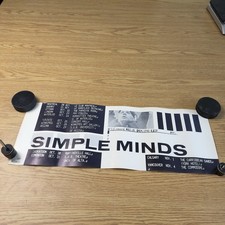 Simple Minds Tour Promo Poster