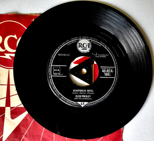 Elvis presley heartbreak - nm/nm,