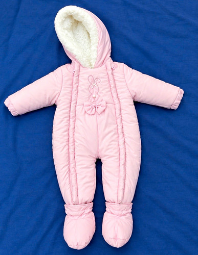 Pink hooded faux fur - i,